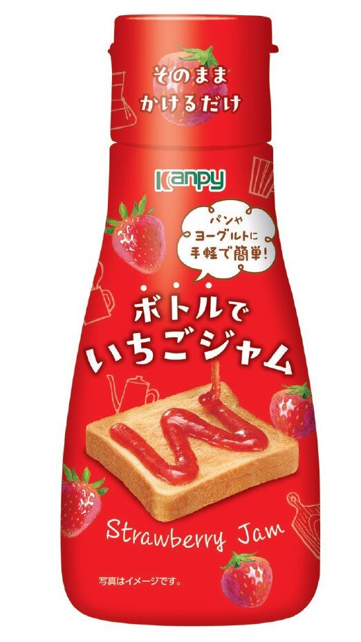 ボトルでいちごジャム | 加藤産業株式会社